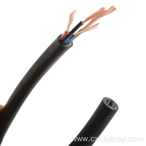 500v pvc insulated power cable flexible copper cable H05VV-F factory price RVV cable